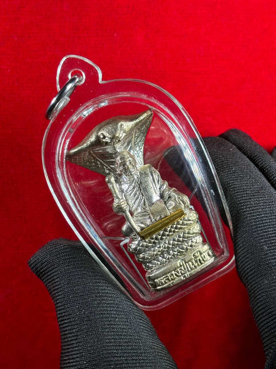 LP KEAW｜2557年・Wat Saphan Meikaen 正庙出品有求必应・自身蛇头法相小金身（现物实拍） | Jin Thai Fo Pai