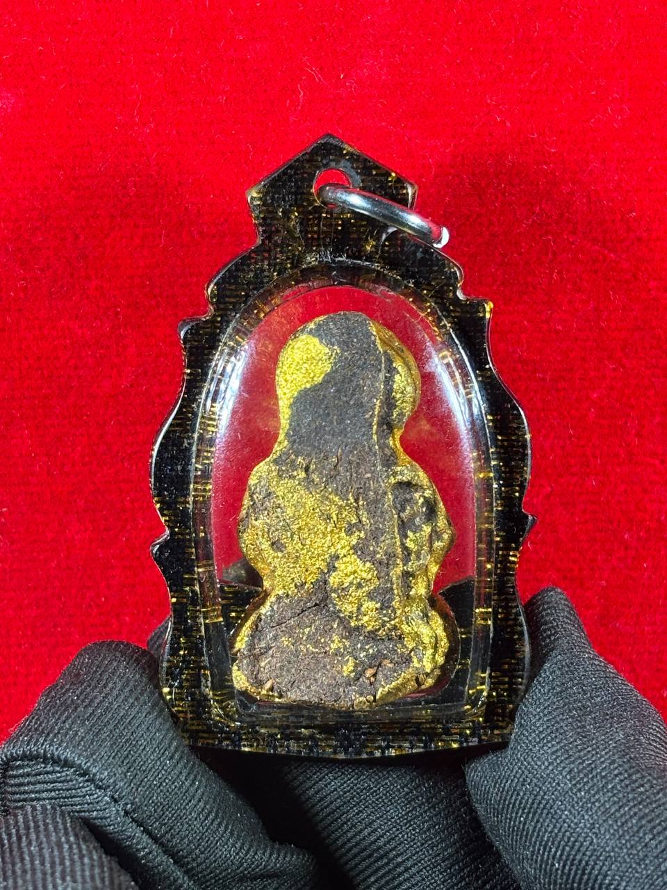 PRAITHONG 土族吸财男大灵（黑金色防水壳）现物实拍
 | Jin Thai Fo Pai