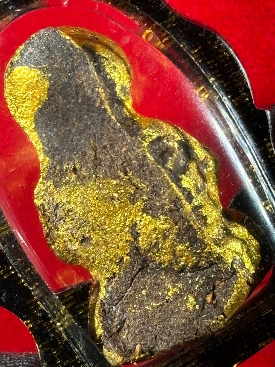 PRAITHONG 土族吸财男大灵（黑金色防水壳）现物实拍
 | Jin Thai Fo Pai