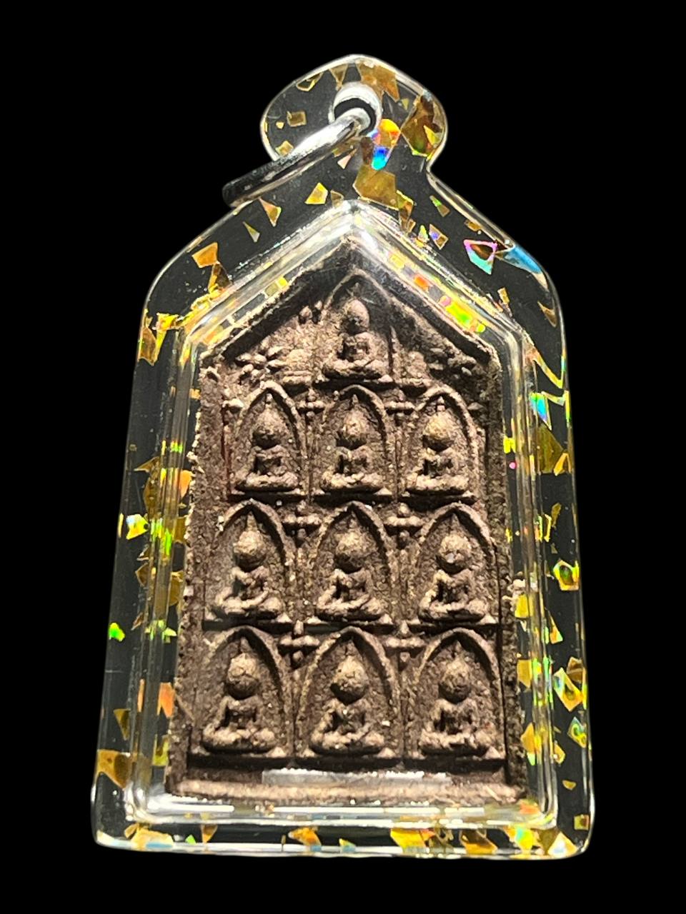 阿赞拜十世转生佛粉圣物・双龙守财 纯银符管（实物拍摄）
 | Jin Thai Fo Pai