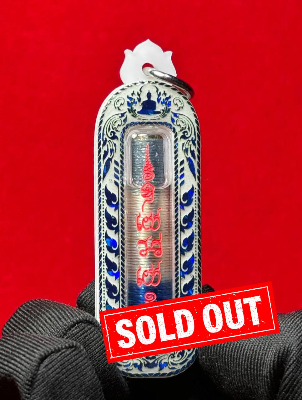 Jin Thai Fo Pai - 阿赞舍卡和阿赞纳嘎醒幸运号码赌运符管【3762】
