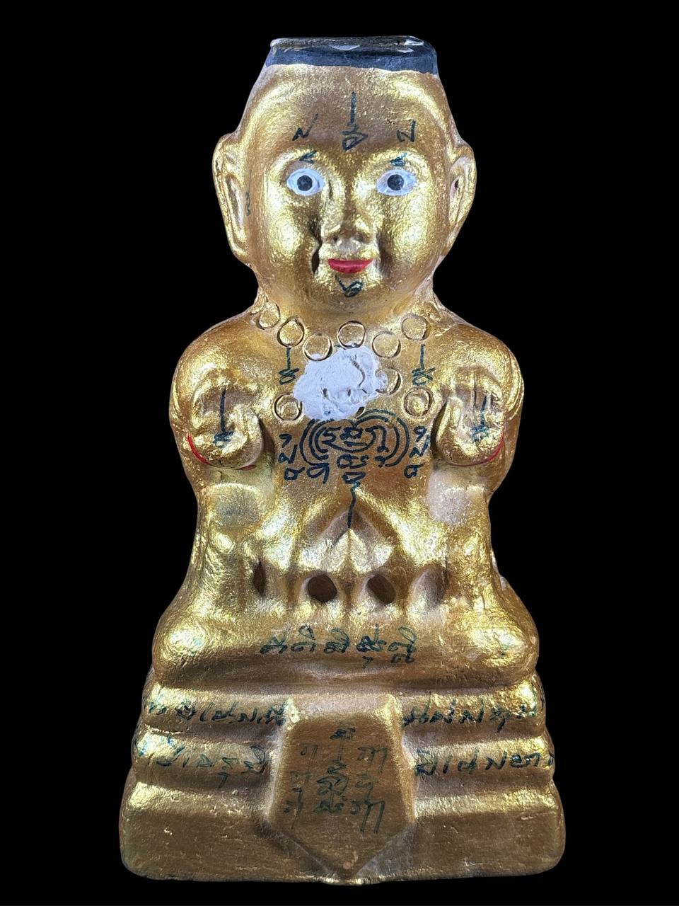 LUANG PHOR YAM龙婆炎古曼ROON MAHATHAI （金）现物实拍 | Jin Thai Fo Pai