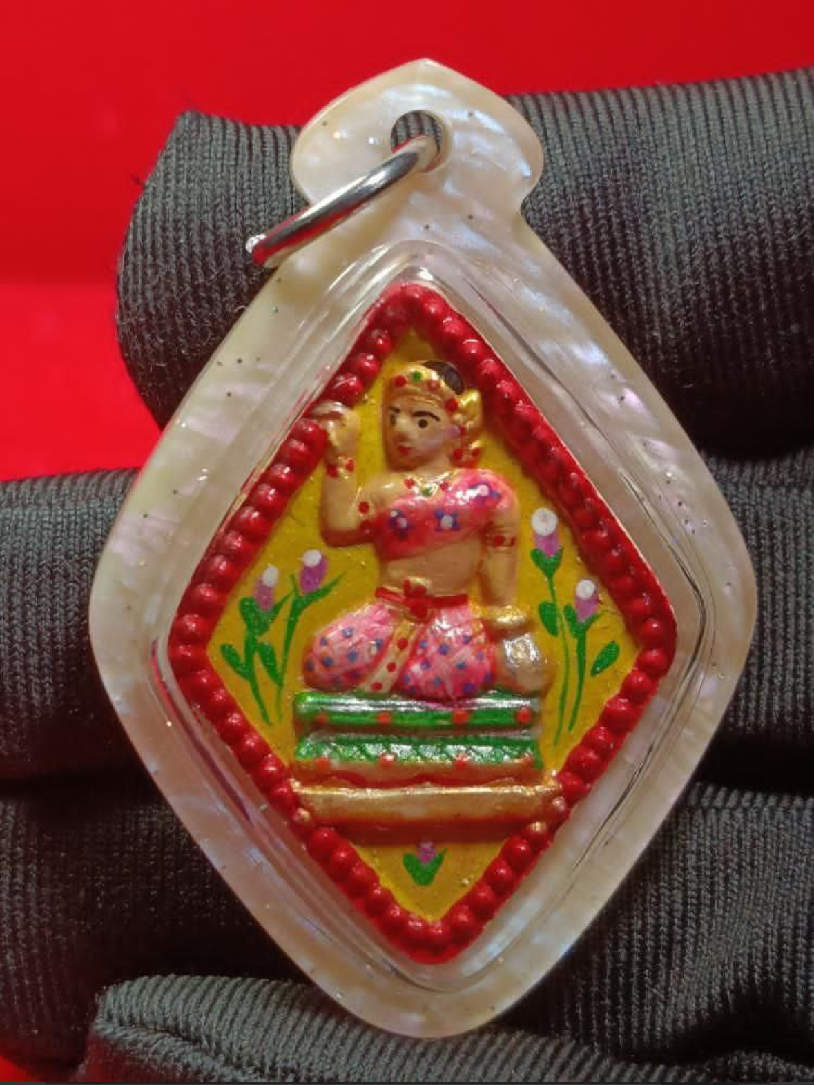 龙婆坤BE.2537招财女神（现物实拍）
 | Jin Thai Fo Pai