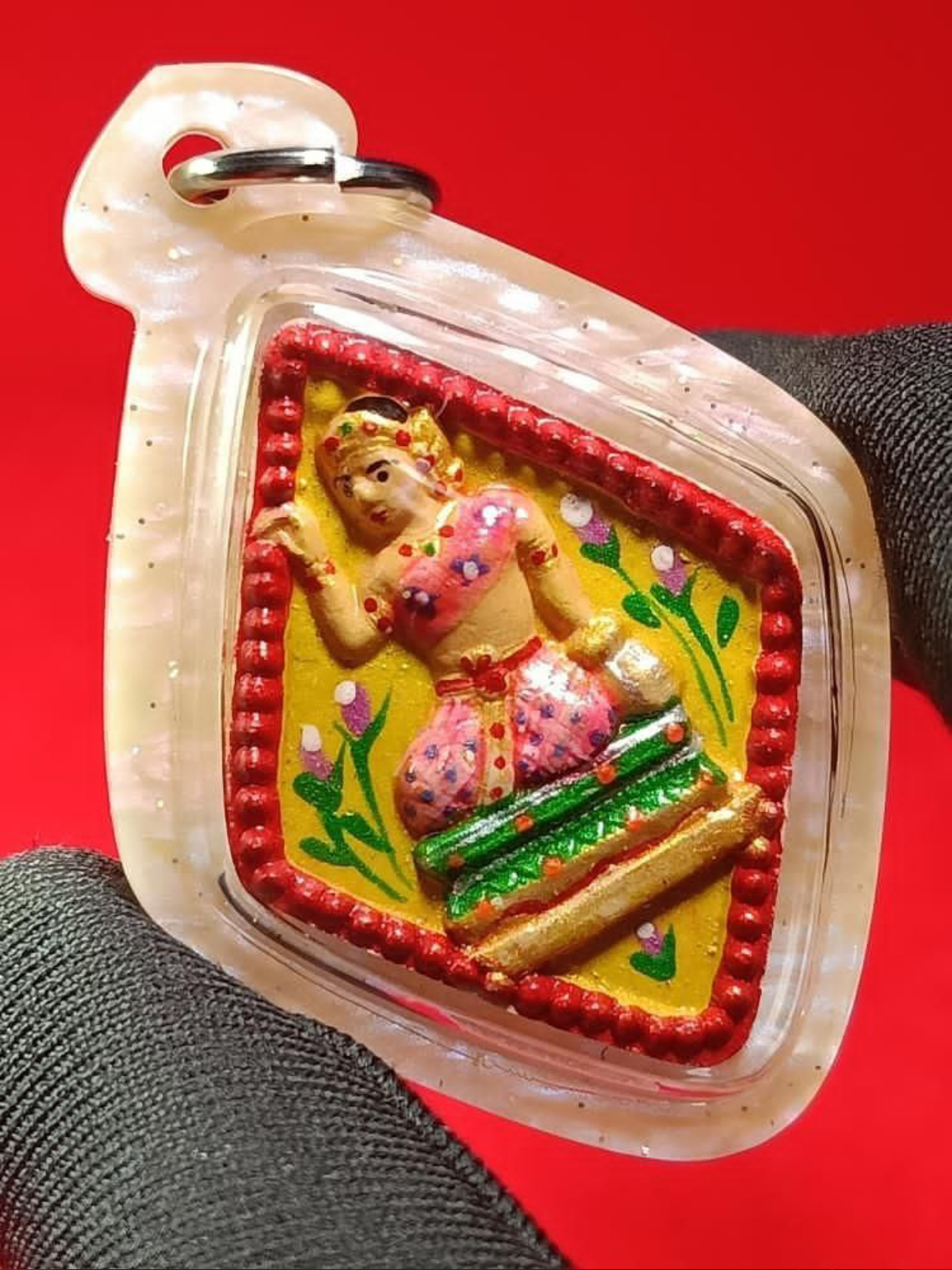 龙婆坤BE.2537招财女神（现物实拍）
 | Jin Thai Fo Pai