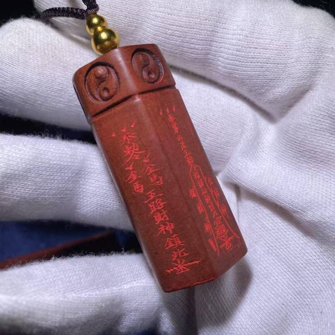 【雷棗木乾坤六稜聚財杵】 | Jin Thai Fo Pai