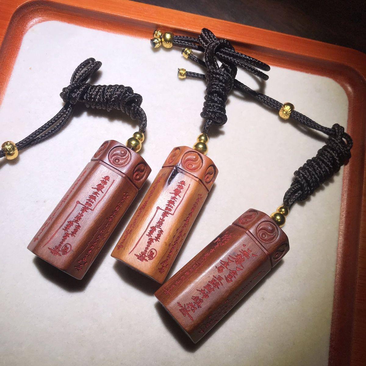 【雷棗木乾坤六稜聚財杵】 | Jin Thai Fo Pai