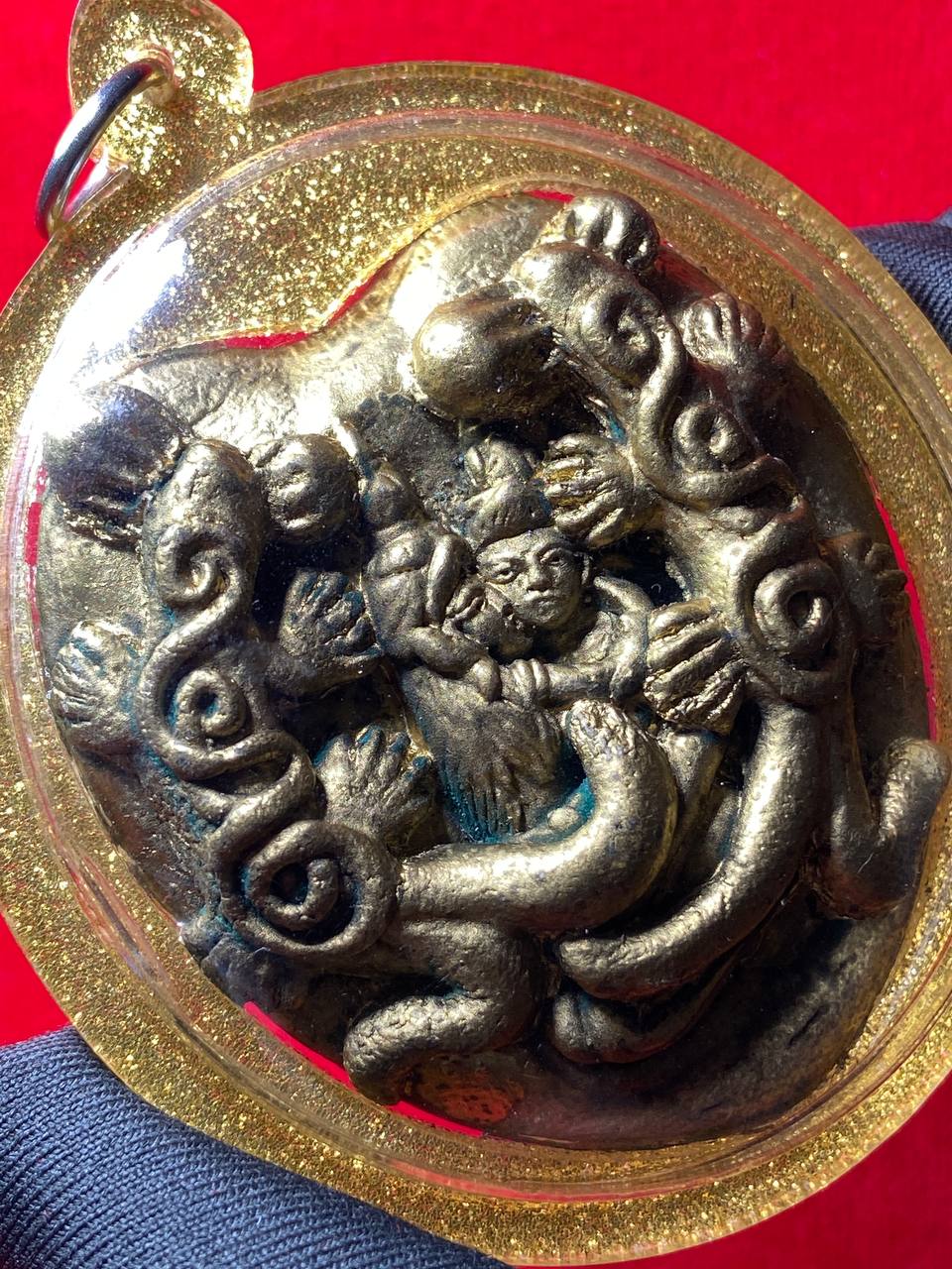 ARCHAN DAENG啊赞殿早期纯手模魅惑和合燕通(现物实拍） | Jin Thai Fo Pai