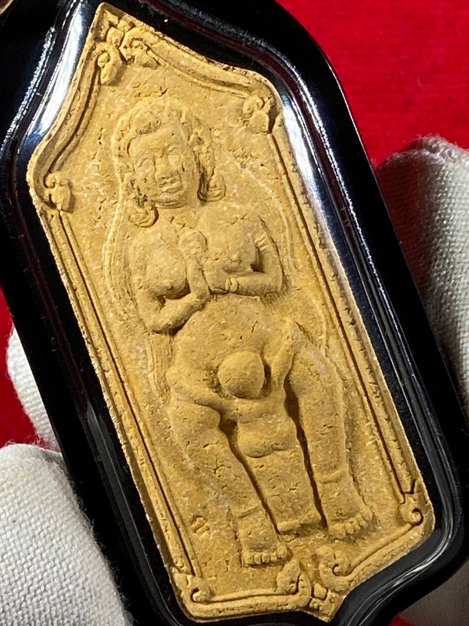 LUANG PHU UP佛历2553年南平妈妈（黄色-全黑防水壳） | Jin Thai Fo Pai