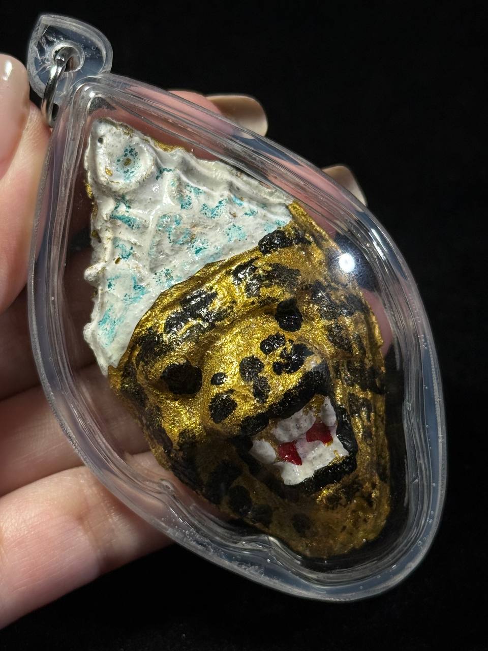 阿赞明 一期虎头鲁士（布周十面派）限量督造 9 枚(现物实拍） | Jin Thai Fo Pai