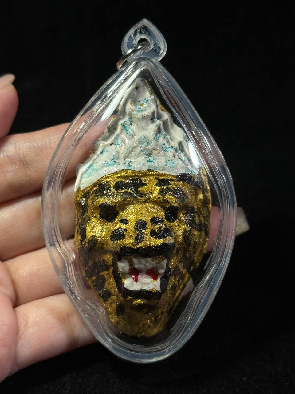 阿赞明 一期虎头鲁士（布周十面派）限量督造 9 枚(现物实拍） | Jin Thai Fo Pai