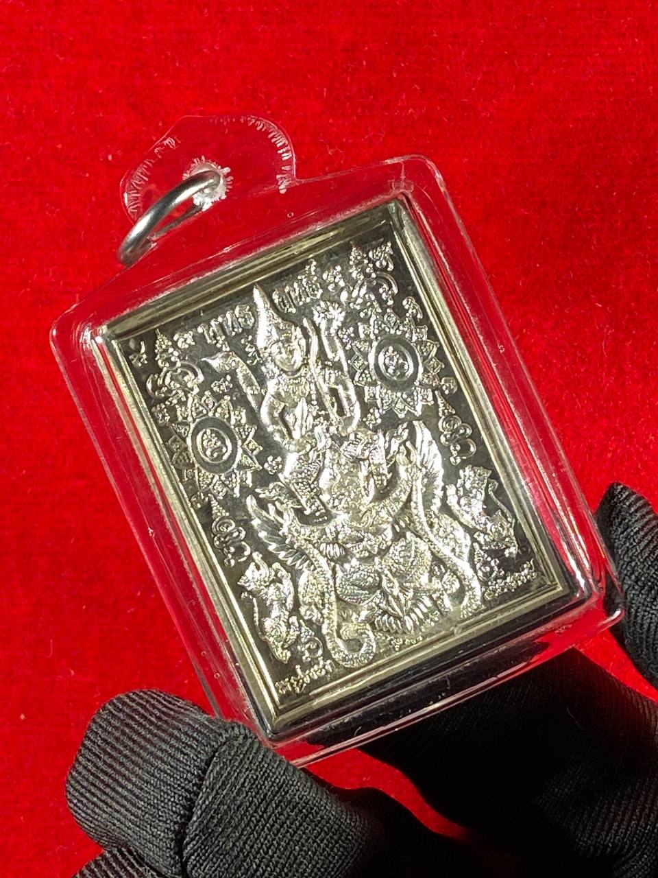 ARCHAN TOY阿赞代邦斌PHRA NARAI SONKUT YOK NO帕納萊座騎大鵬金翅鳥（纯银材质）现物实拍
 | Jin Thai Fo Pai