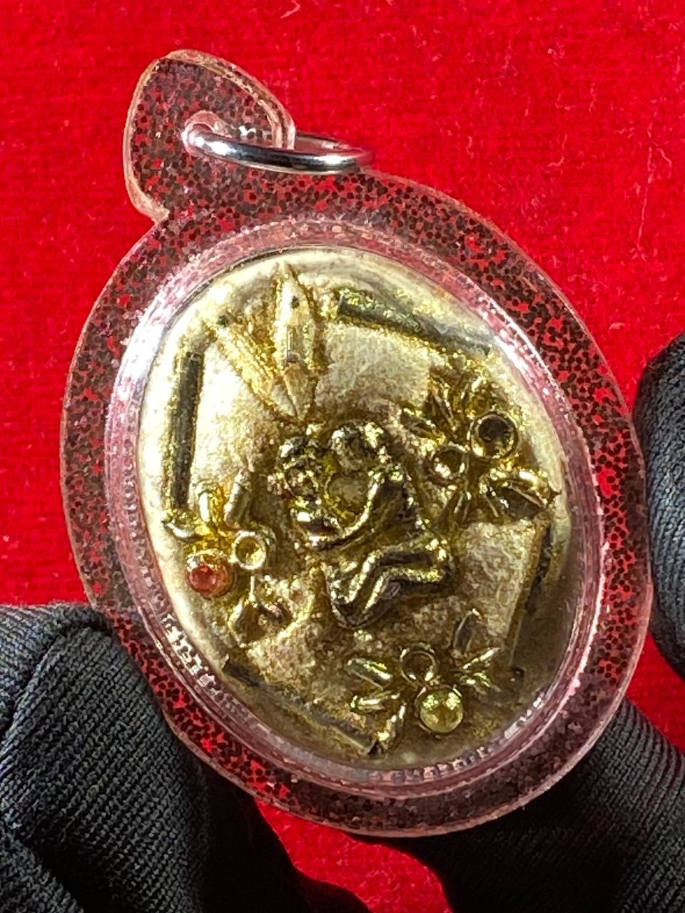 LUANG PHOR CHIAM龙婆迁九尾狐仙款式3（葱粉粉红防水壳）现物实拍 | Jin Thai Fo Pai