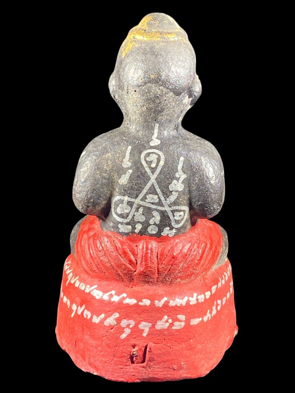 龙婆炎（Luang Phor Yam / หลวงพ่อแย้ม）古曼童 รุ่นมหาเศรษฐี（Mahasetthi = 大富翁 / 百万富翁版）现物实拍 | Jin Thai Fo Pai