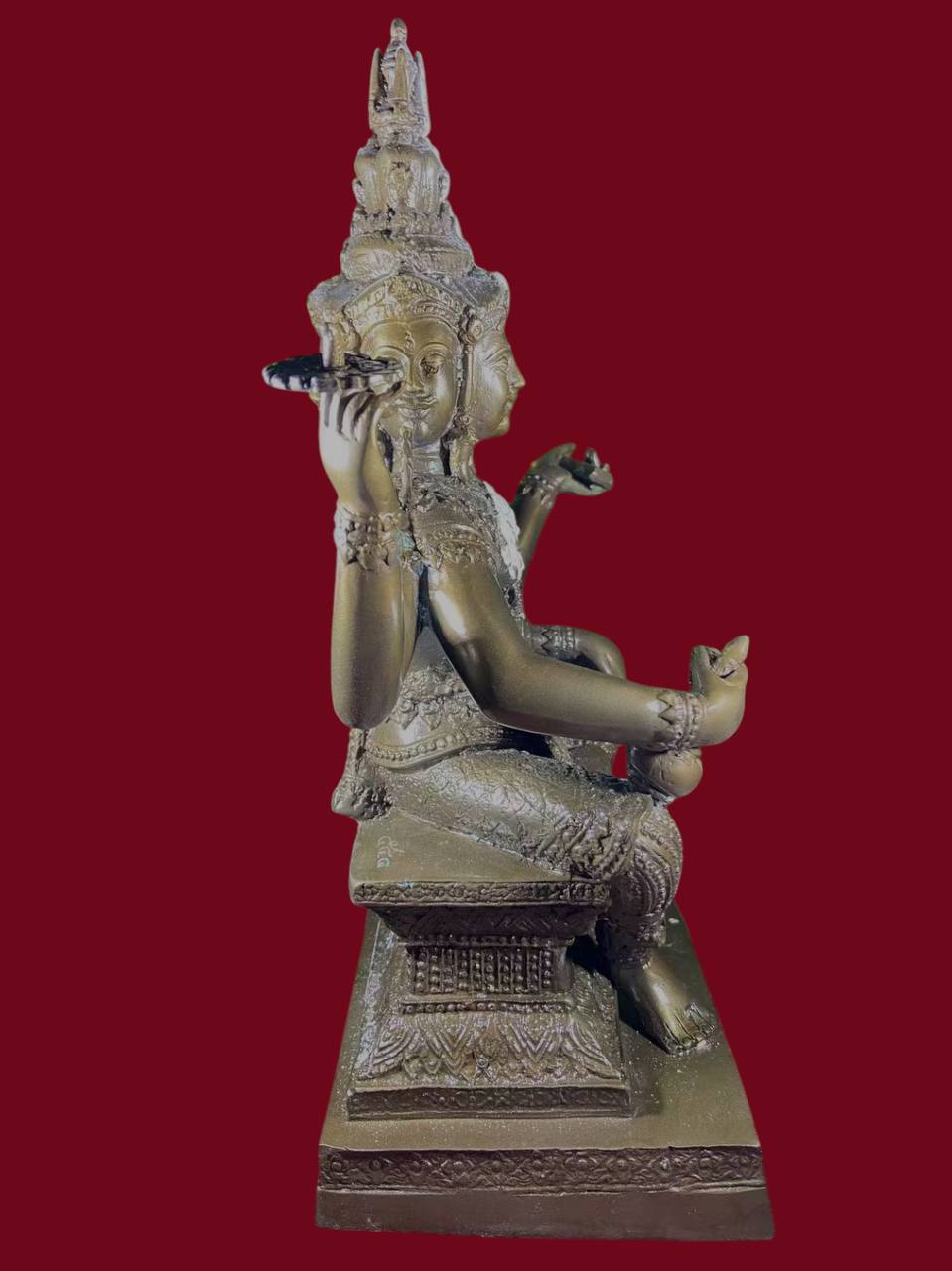 龍婆浸蘭BE2562 四面神金身(现物实拍） | Jin Thai Fo Pai