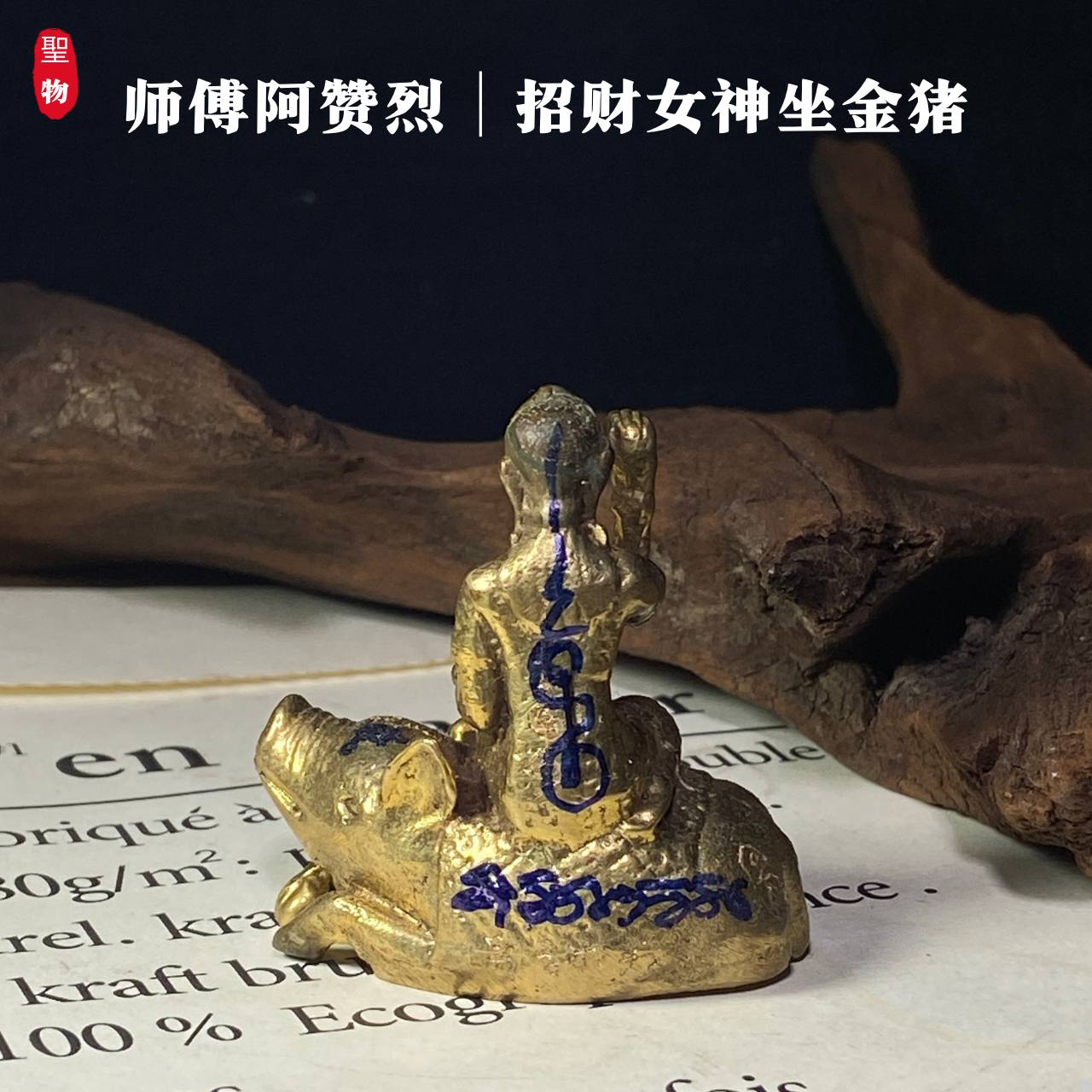 师傅阿赞烈｜招财女神坐金猪 | SAN Pin Selection