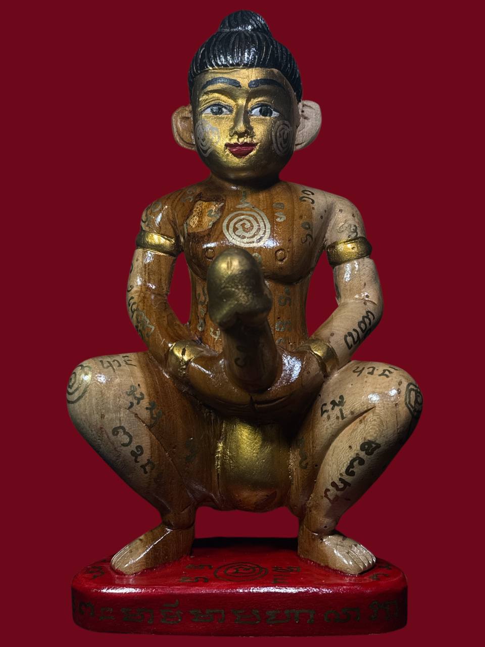 Jin Thai Fo Pai - 【阿赞沥最新一期 · 灵木雕情圣帕罂】现物实拍