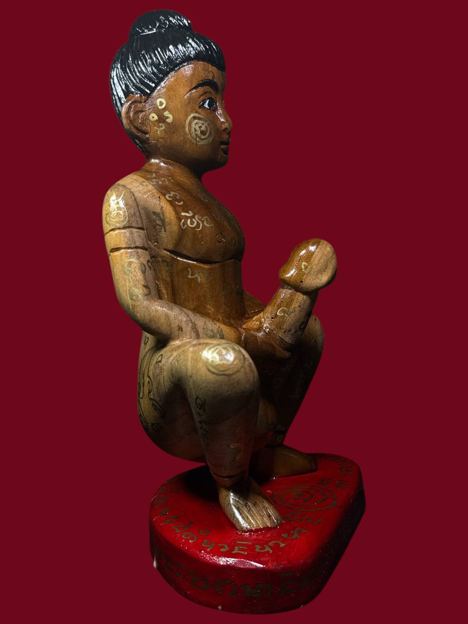 【阿赞沥最新一期 · 灵木雕情圣帕罂】现物实拍 | SAN Pin Selection