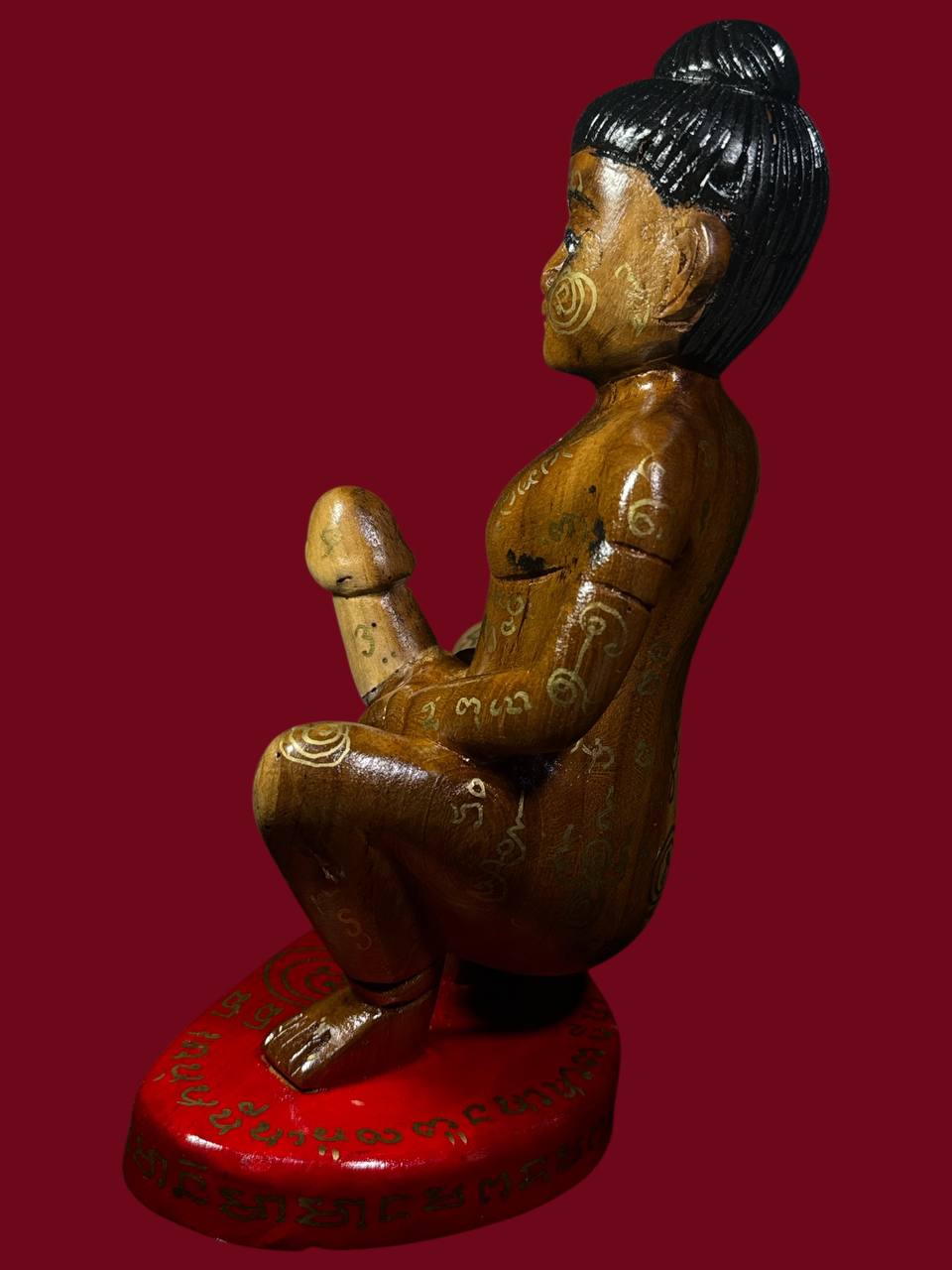 【阿赞沥最新一期 · 灵木雕情圣帕罂】现物实拍 | SAN Pin Selection