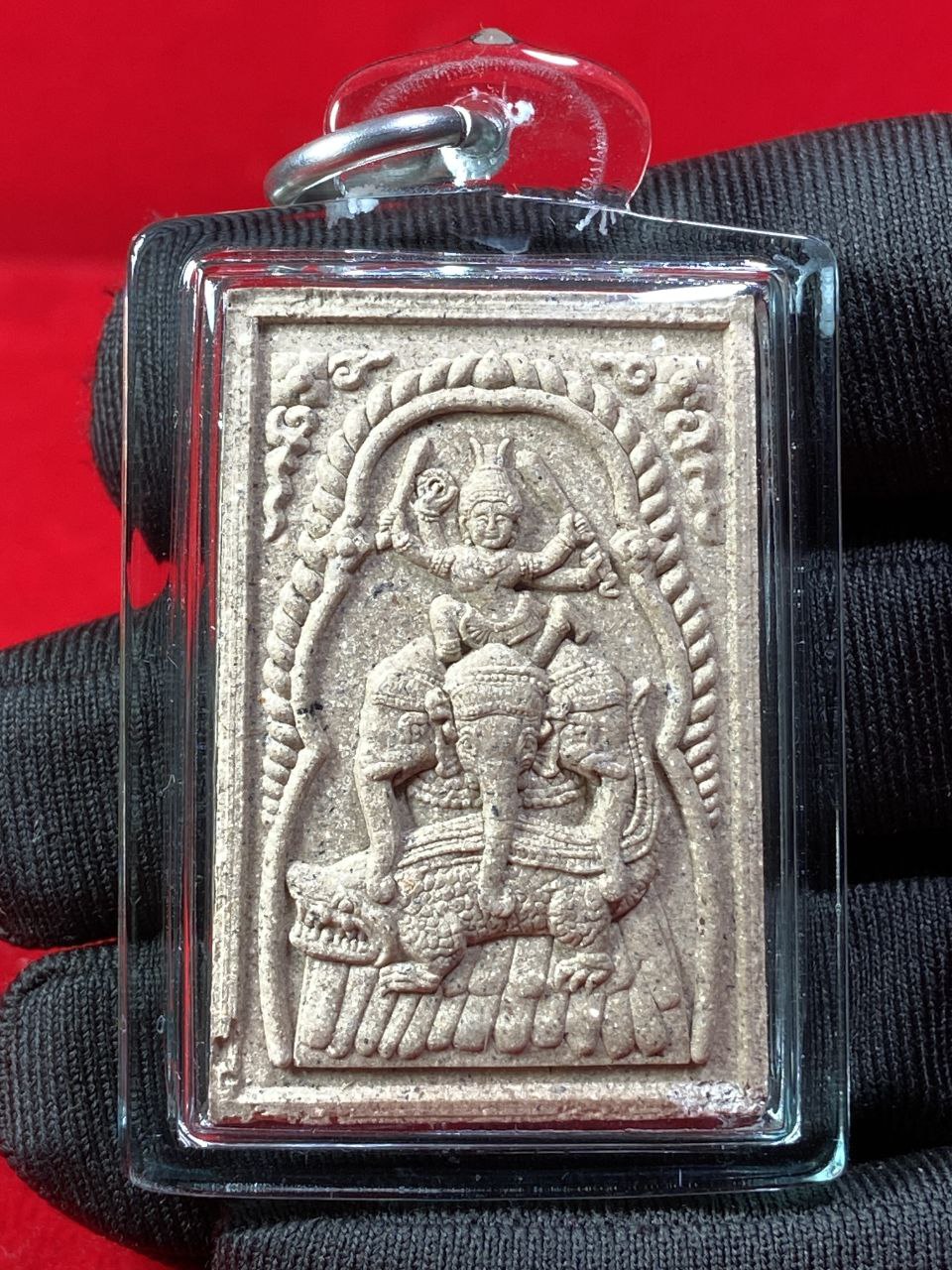 ARCHAN BOY啊赞拜四面佛背部师傅自身法相加料版纯银符管（透明亚克力防水壳）现物实拍 | Jin Thai Fo Pai