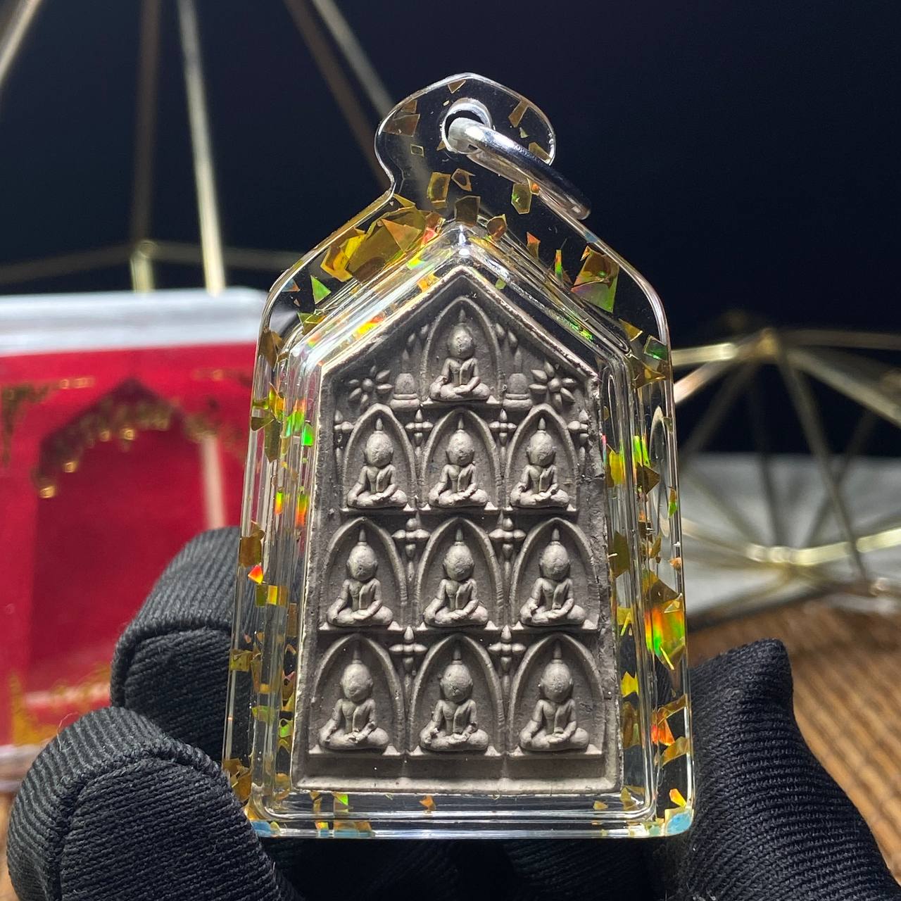 阿赞拜十世转生佛粉圣物・双龙守财 — Copper 符管 | SAN Pin Selection