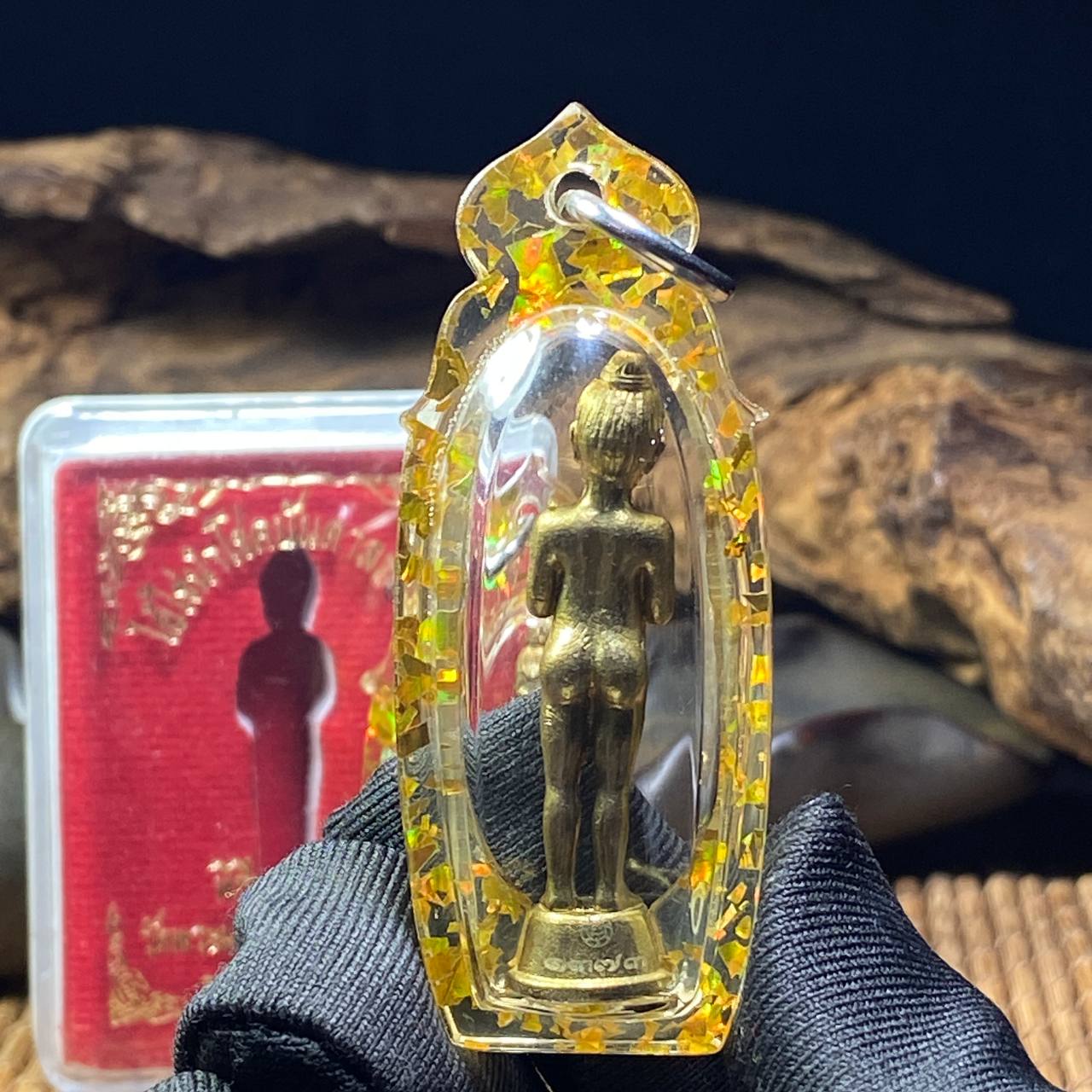 顯靈愛凱粒尊小金身｜護廟仙童愛凱自身牌 | SAN Pin Selection