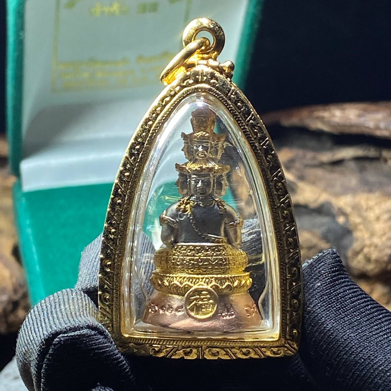 LP THONG DAM九面富贵佛興福3K九面佛88歲生日法會版（意大利电镀金防水壳） | Jin Thai Fo Pai