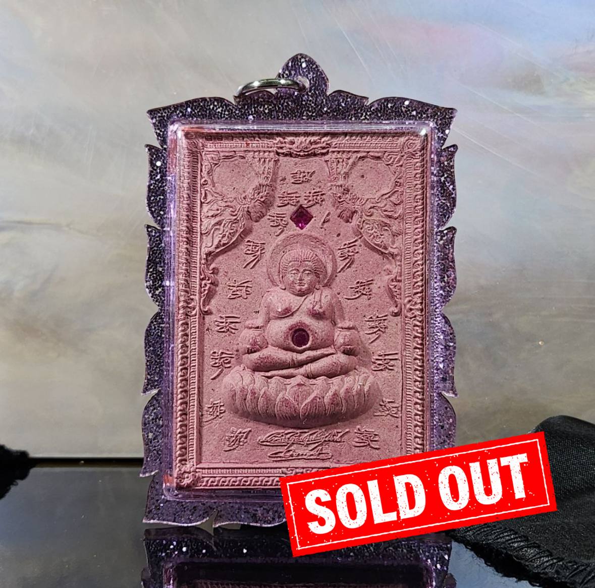 Jin Thai Fo Pai - KRUBA KRISSANA古巴吉士纳弥勒佛（多彩粉亚克力防水壳）