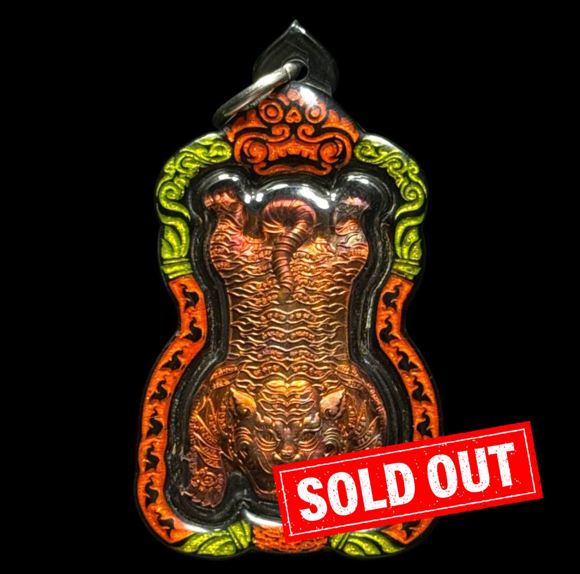 Jin Thai Fo Pai - 龙婆禅乃瓦桑卡比利迪寺庙限量咬钱虎连舍明后断头虎