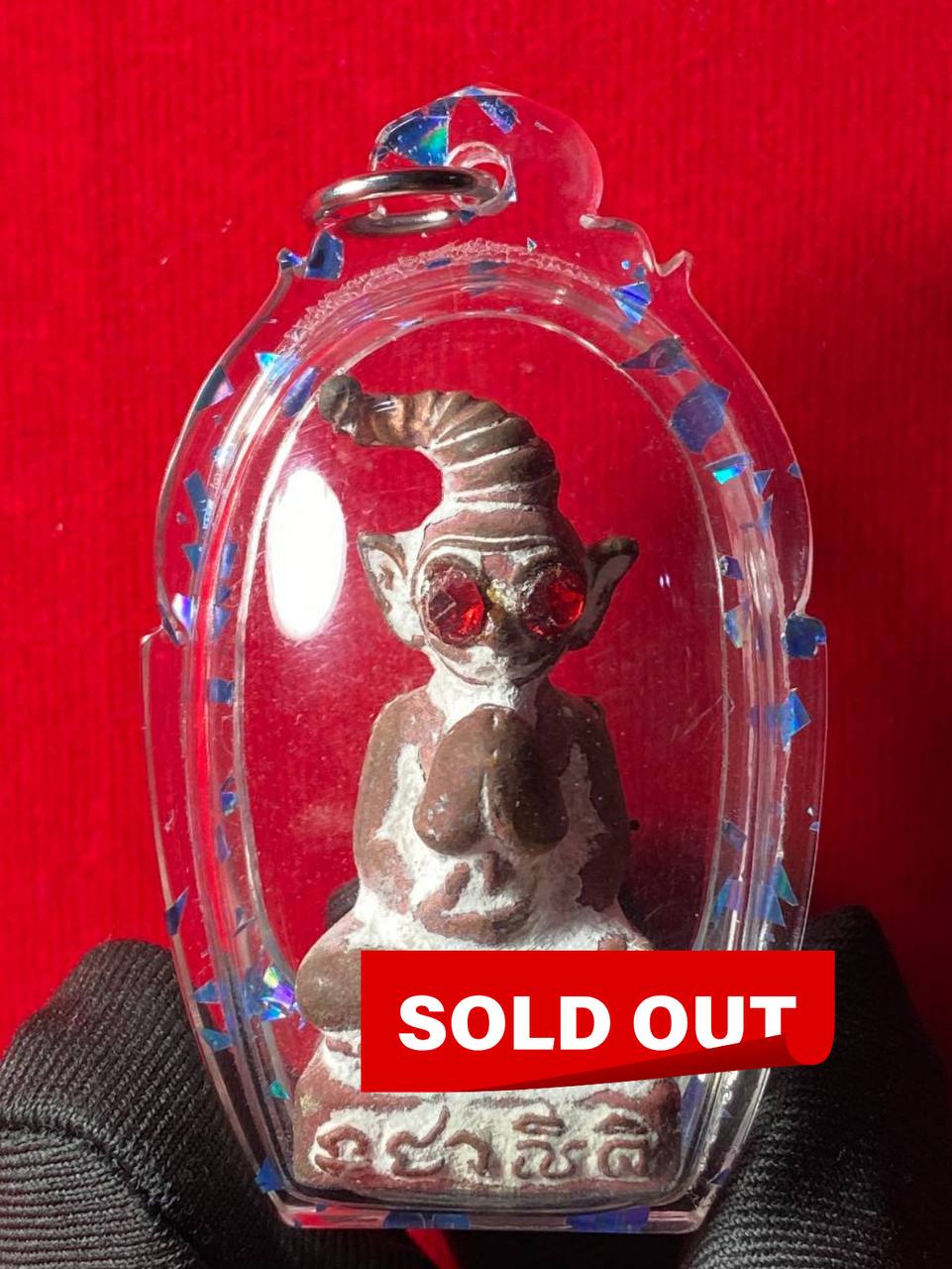 Jin Thai Fo Pai - KRUBA CHOK CHAI古巴搓猜第一期红眼情术桃花帕雅罂（蓝色箔片防水壳）
