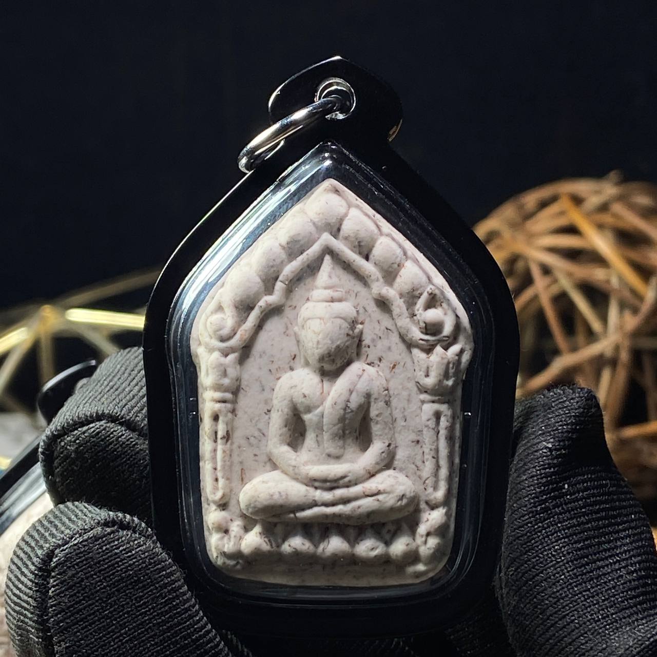 PHRA ARCHAN PRAYOOT阿占芭玉混合象精油料 坤平佛牌
 | SAN Pin Selection