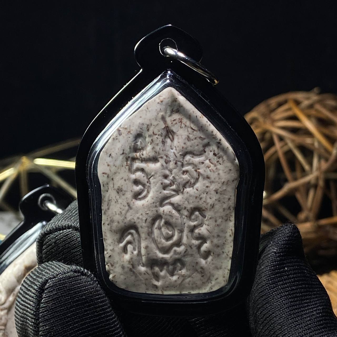 PHRA ARCHAN PRAYOOT阿占芭玉混合象精油料 坤平佛牌
 | SAN Pin Selection