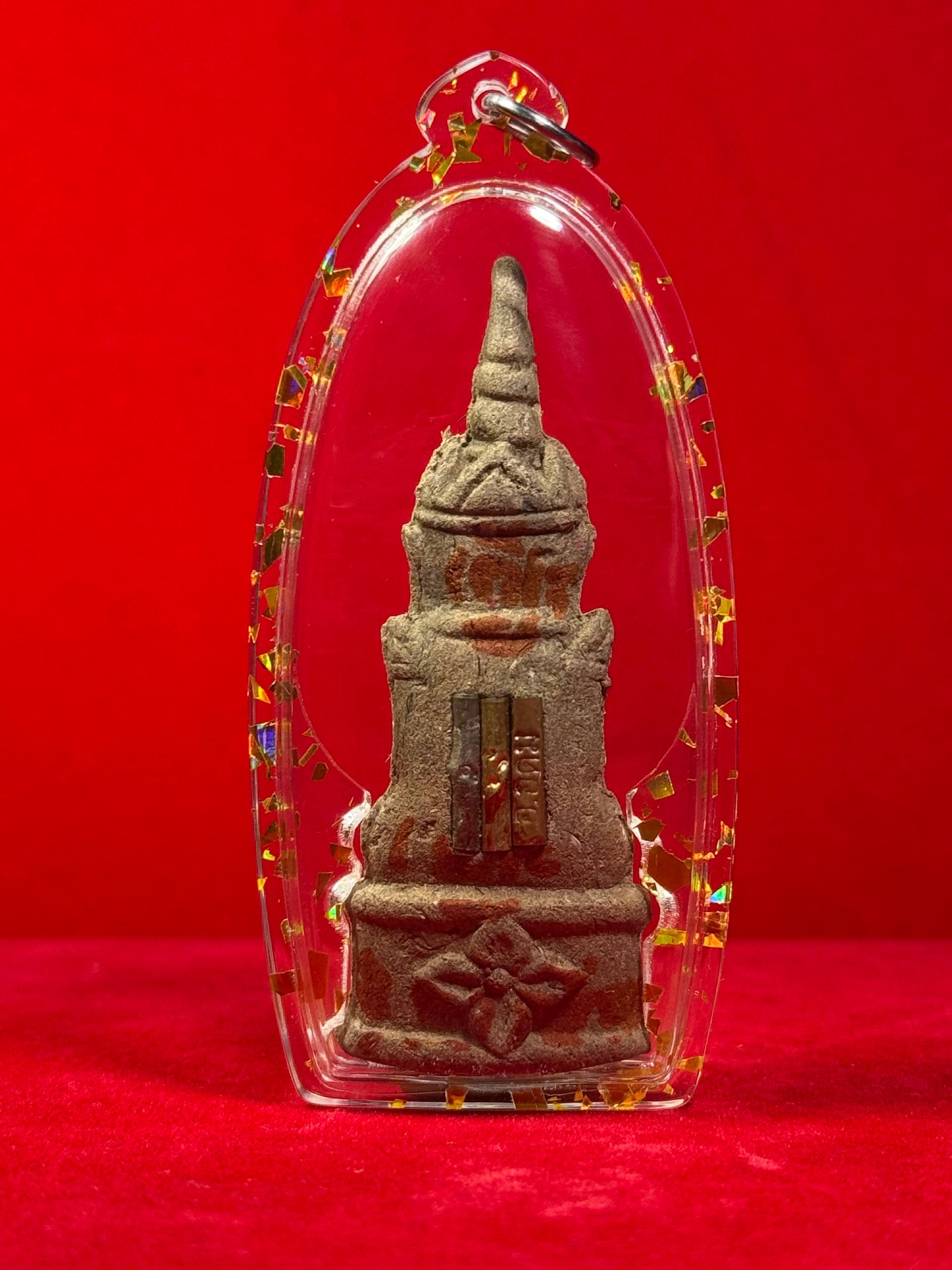 阿赞拜特别版金脸红眼二期老料G帕婴 | Jin Thai Fo Pai