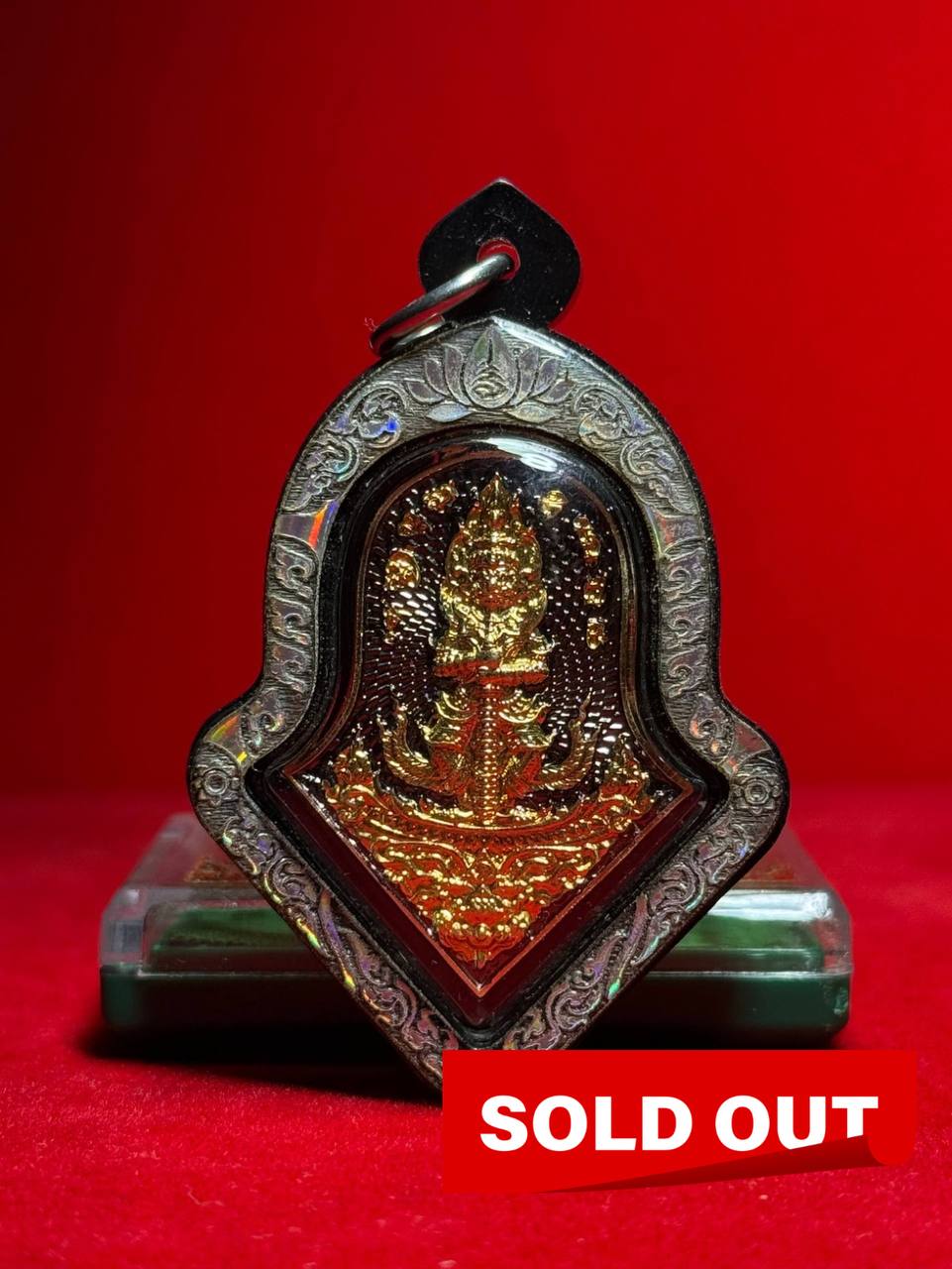 Jin Thai Fo Pai - LP YIT 龙婆易｜鬼王富裕掩面必达佛—现货实拍（镭射边亚克力防水壳）现物实拍