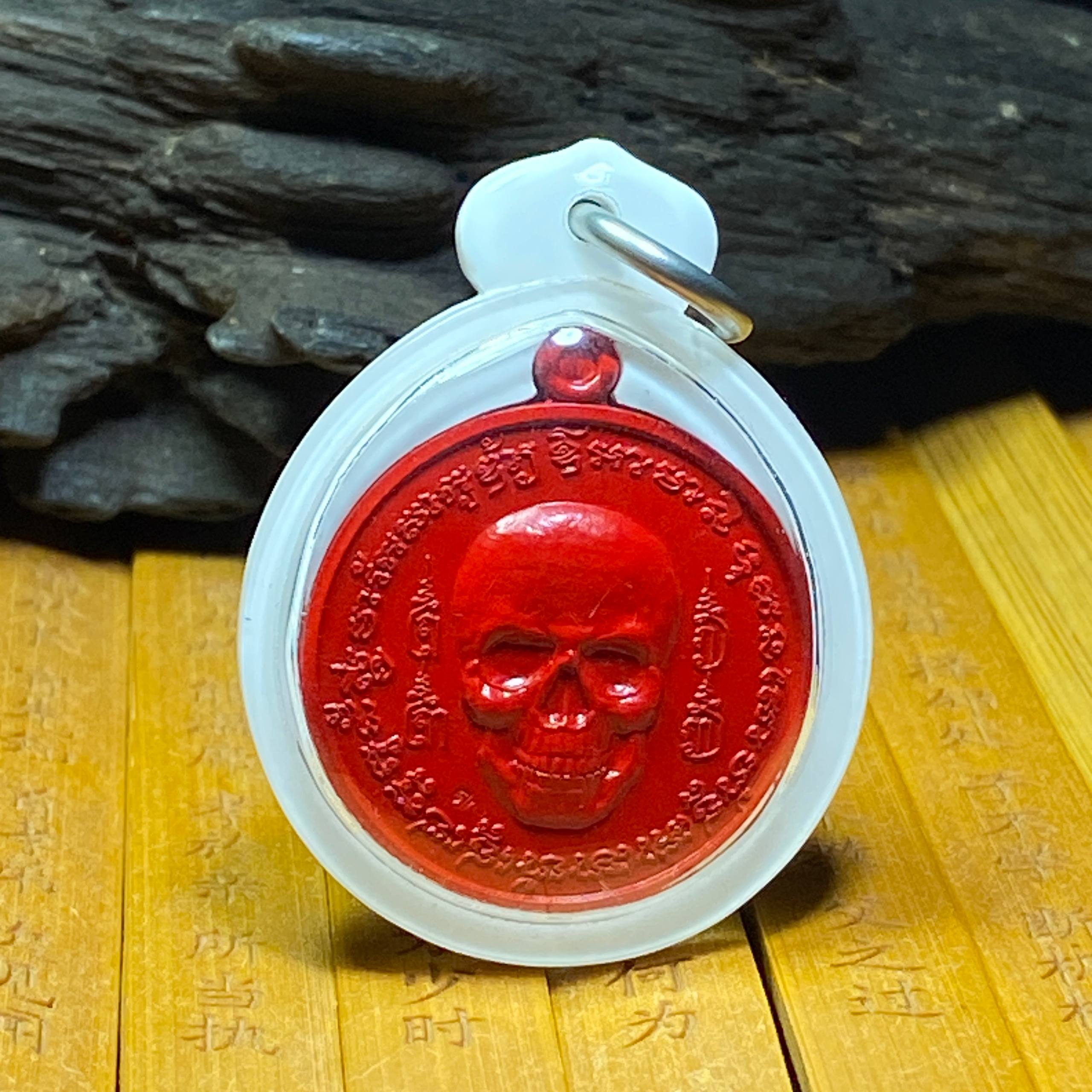 ARCHAN THIAM阿赞添全能成愿耳报鬼派烫（白色防水壳）
 | Jin Thai Fo Pai