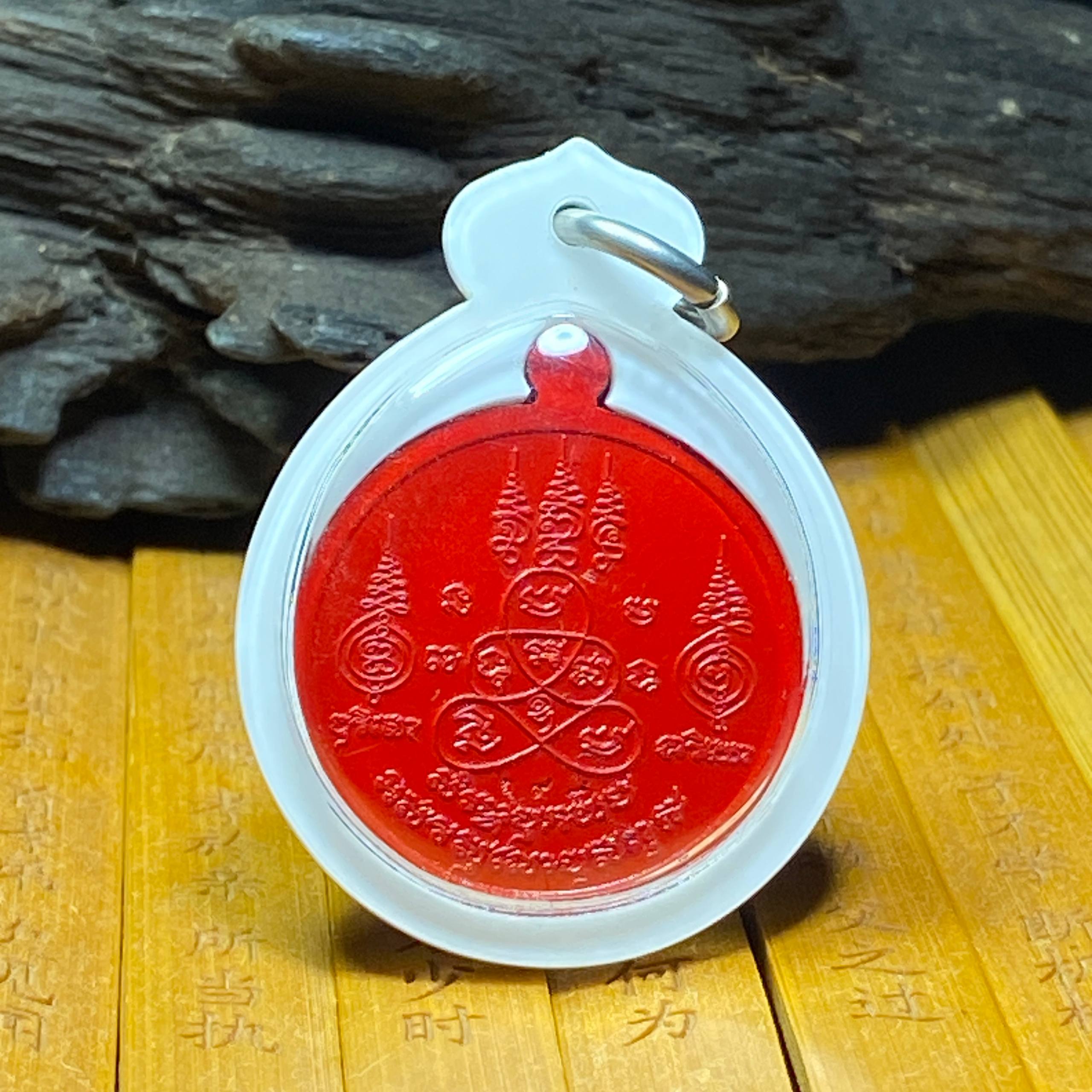 ARCHAN THIAM阿赞添全能成愿耳报鬼派烫（白色防水壳）
 | Jin Thai Fo Pai