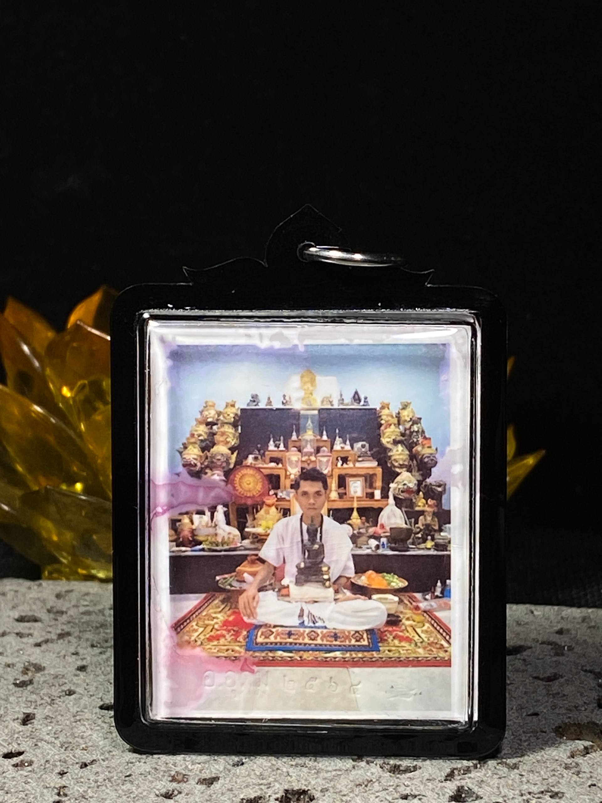 Jin Thai Fo Pai - ARCHAN BOY啊贊拜自身法照背面祖師印（现物实拍）