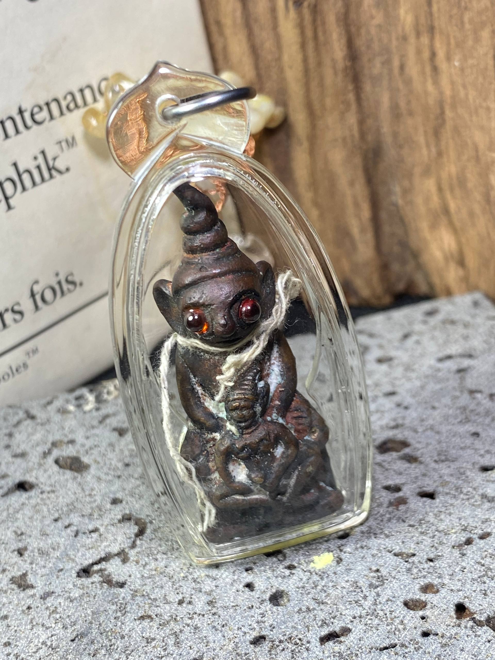 素林府三合一邪术派王之王帕婴 PHAYA NGANG PHANOM DONG RAK （编号：38）现物实拍
 | SAN Pin Selection