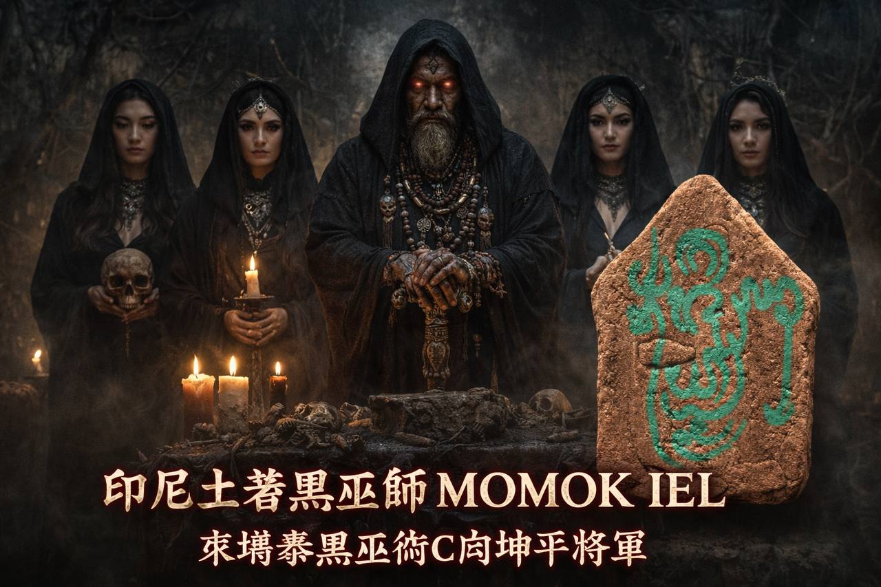 印尼土著Jiang头巫师 Momok Iel 柬埔寨黑巫术C肉Khunpean将军 顶级禁忌版 · 收藏等级圣物  | Jin Thai Fo Pai