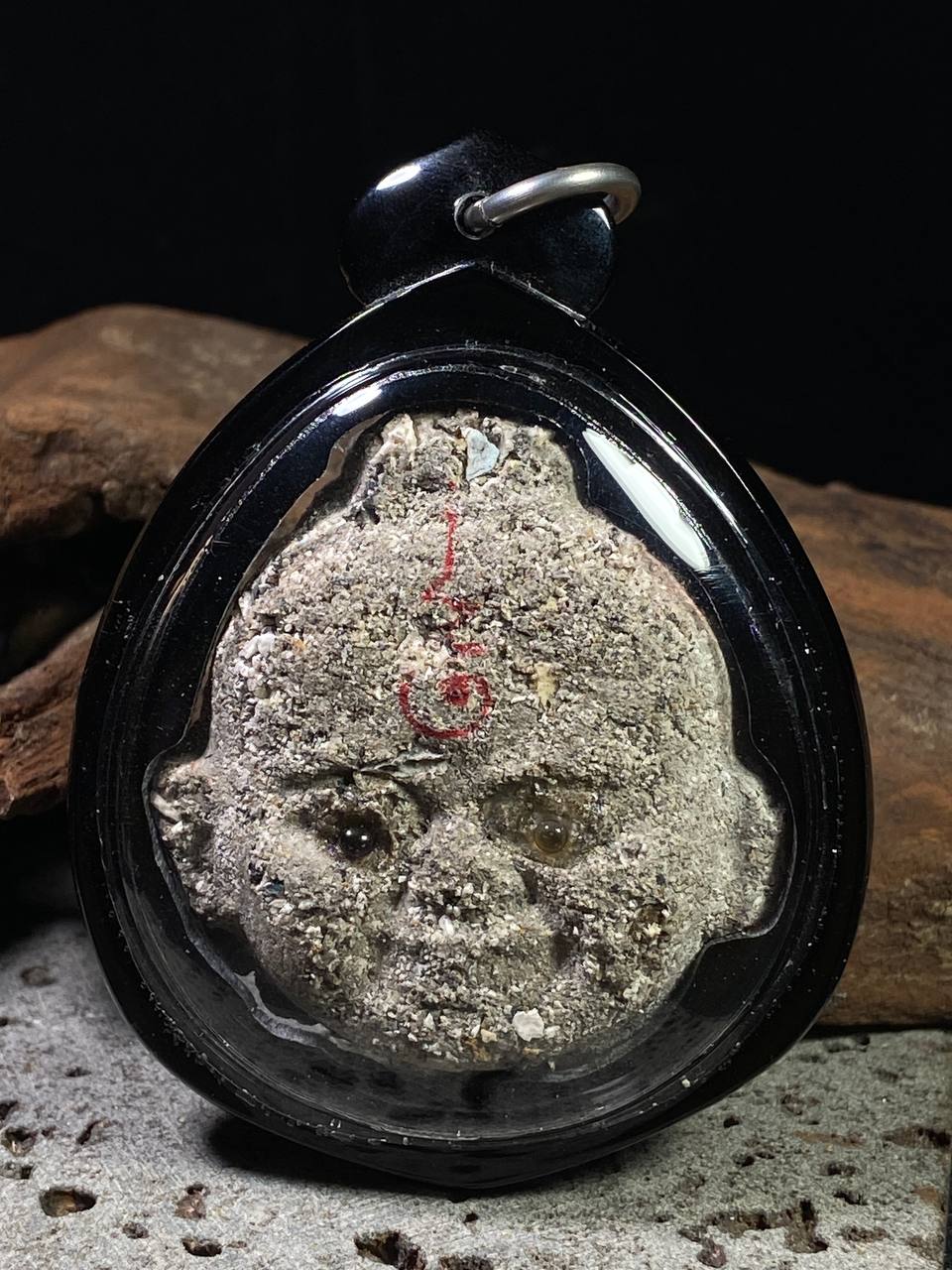 Jin Thai Fo Pai - AJARN MEK 全骨灰成愿霸气招财古曼(黑色外壳）