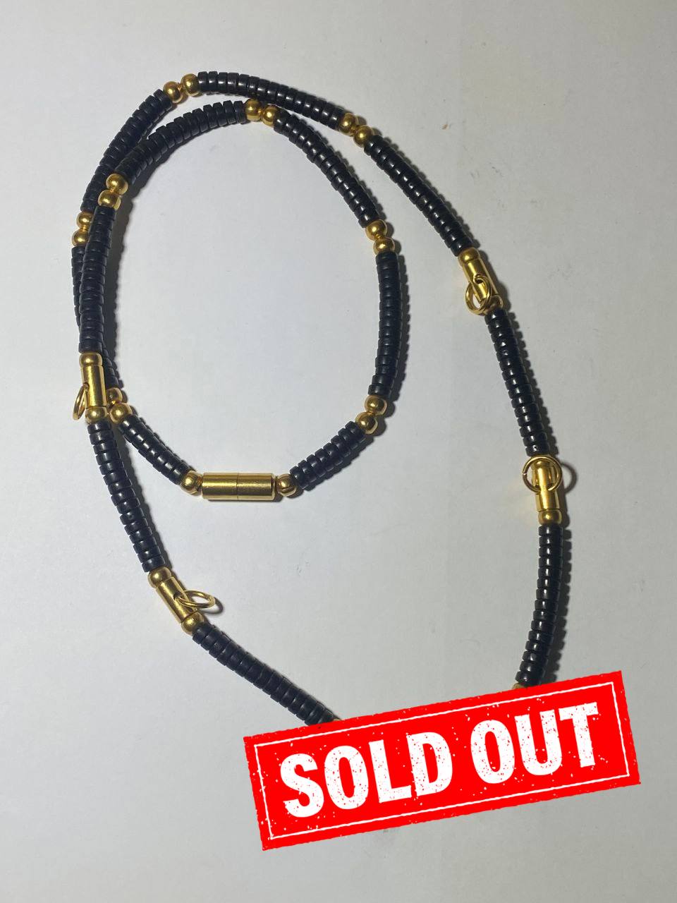 Jin Thai Fo Pai - 佛牌椰壳链 (金色五扣)