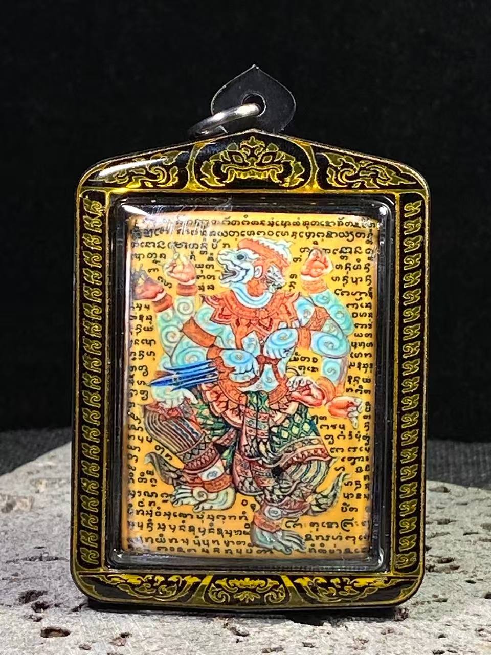 Jin Thai Fo Pai - 泰国北榄府白衣师傅阿赞Rich所亲制的「哈奴曼八臂威灵版」