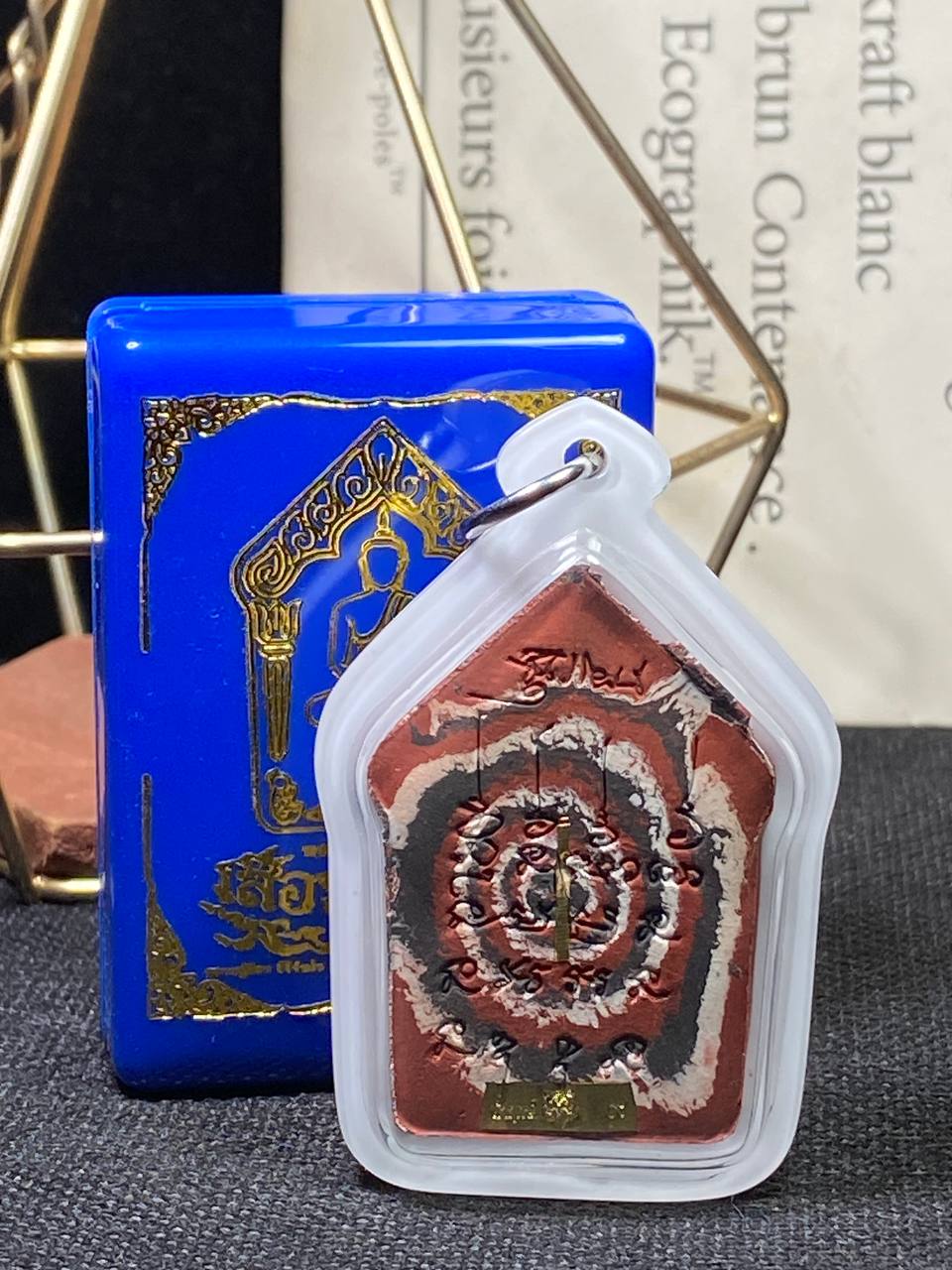 Khun Paen Tiger（Nam Lerk 高级版）— LP Mahasila & Ajarn Boo | B.E.256x（实物拍摄） | SAN Pin Selection