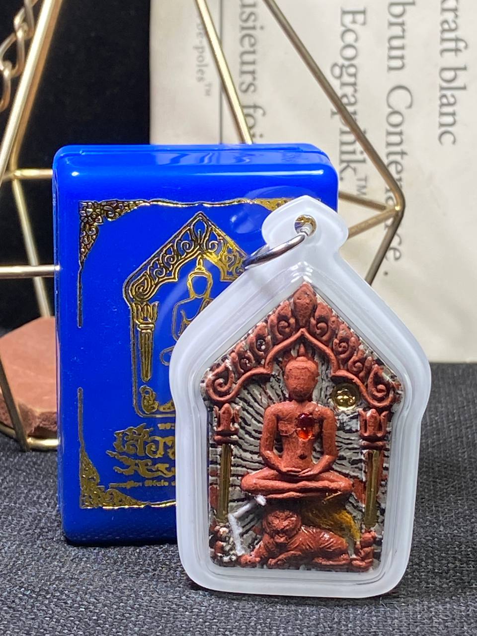 Jin Thai Fo Pai - Khun Paen Tiger（Nam Lerk 高级版）— LP Mahasila & Ajarn Boo | B.E.256x（实物拍摄）