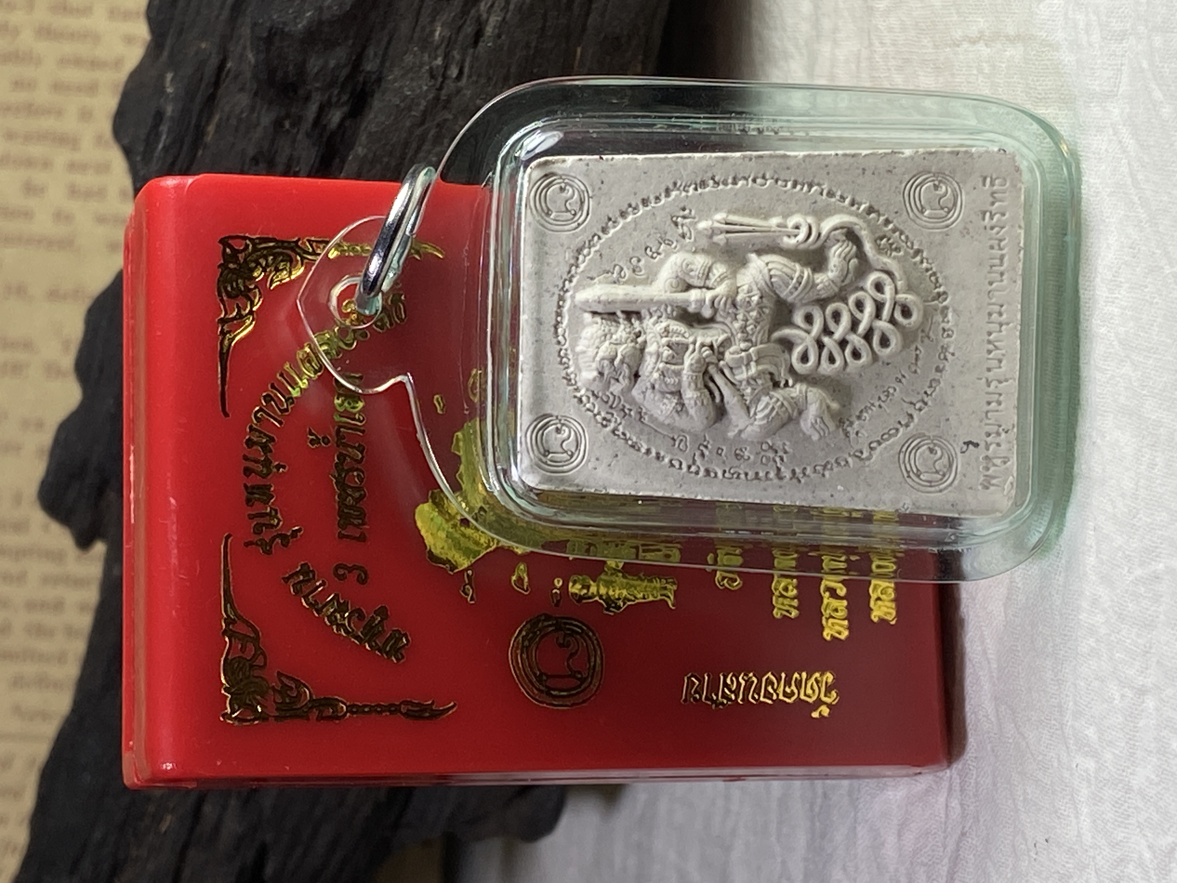 Jin Thai Fo Pai - 粉料 Hanuman Pahuraman — LP Mahasila | Wat Phra That Muen Hin B.E.2567（实物拍摄）