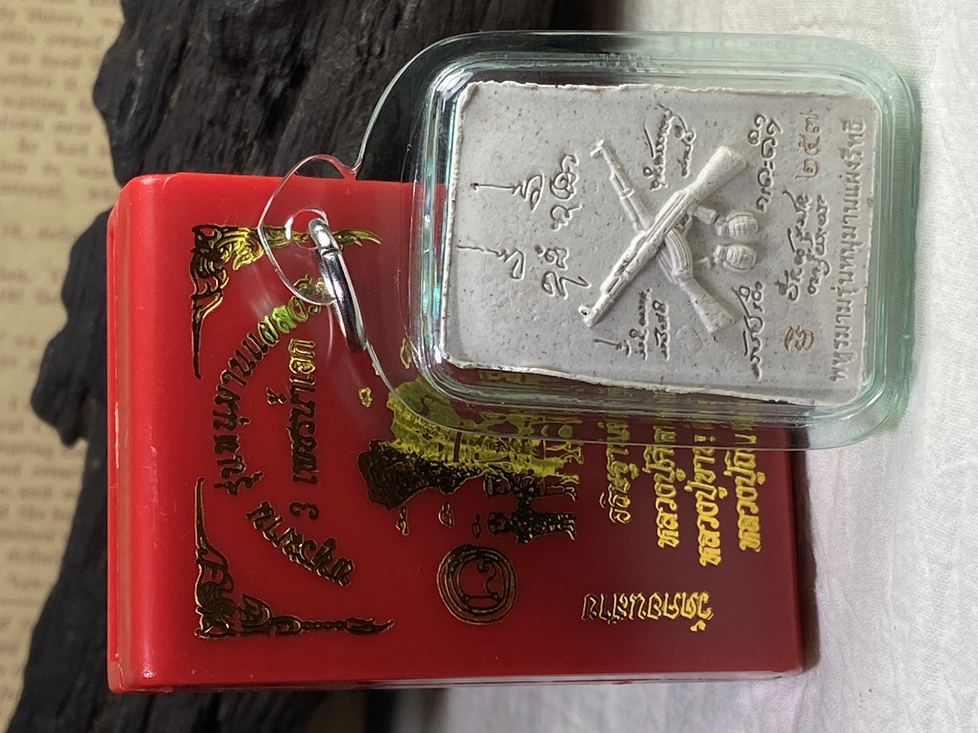 粉料 Hanuman Pahuraman — LP Mahasila | Wat Phra That Muen Hin B.E.2567（实物拍摄） | SAN Pin Selection