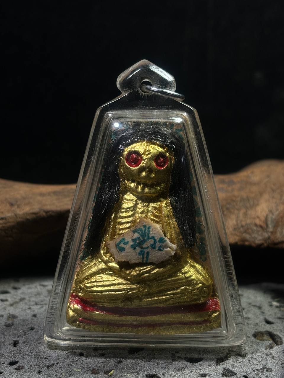 Jin Thai Fo Pai - 阿贊Man早期頭幫限量版·派雅派吸財女大靈王【PRAI YA PAI】絕版品(现物实拍）