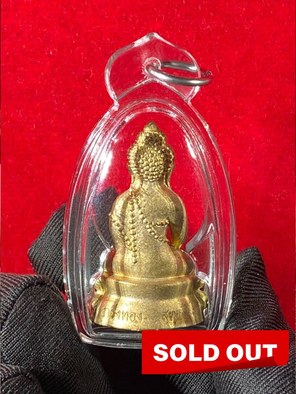 LUANG PHOR THONG WAT BANRAI | PHRA KRING THONG SUTHATSILO | NUR FA BAT  药师佛、帕猜瓦 | B.E2561 | 编号91（现物实拍） | Jin Thai Fo Pai