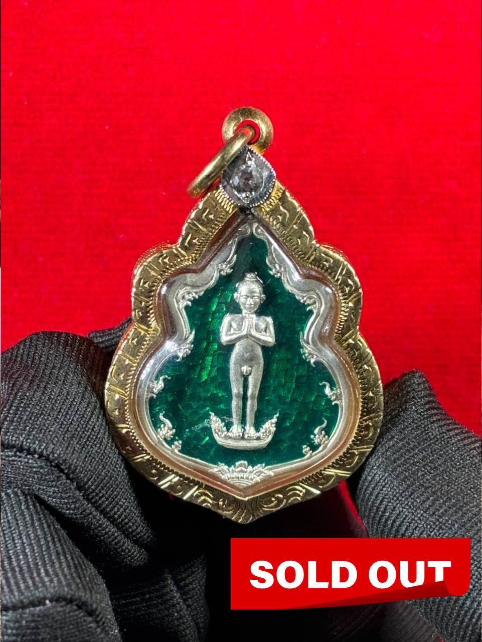 Jin Thai Fo Pai - 纯银爆款泰南天童·爱凯自身牌（显灵款）现物实拍