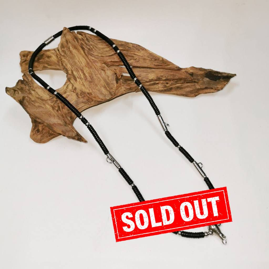 Jin Thai Fo Pai - 椰壳佛牌链【银色5扣】