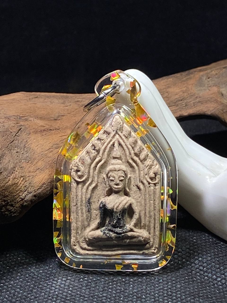 Jin Thai Fo Pai - 婆南丹@泰北老爷子 Phor Tan Suksabai 加持开光 超级异性缘坤平粉牌 2569年